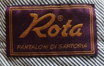 美品・ロータ(rota)のイエローベージュのコットンパンツ/サイズ44/クラシコイタリア_画像7