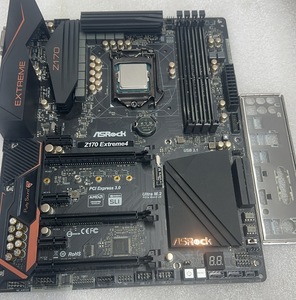 M41210 中古良品マザーボード　 Asrock－Z170　Extreme4　+　Corei5-6500　CPU内蔵　動作確認済・