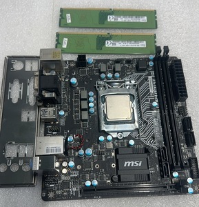 M4101 中古良品マザーボード　 MSI-H110I-S02 + Corei5-6400T +メモリー2GB*2　　動作確認済・