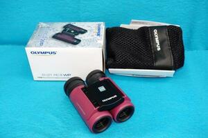 ** Olympus waterproof binoculars 8 times x21 RC2 WP magenta ( new goods ) **