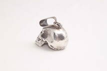 ★CRAZY PIG スカルペンダント 初期 LARGE SKULL PENDANT HINGED JAW ネックレス クレイジーピッグ 定価￥83,490 オールド ビンテージ レア_画像8