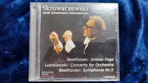 ベートーヴェン　交響曲第5番　大フーガ　　ルトワフスキ　管弦楽のための協奏曲　スクロヴァチェフスキ　NHK交響楽団