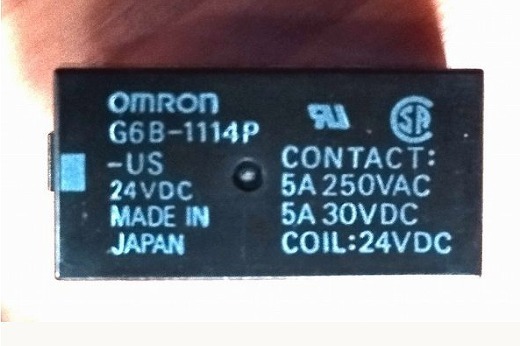 オムロン(OMRON) G6B-1114P-US DC24Vリレー 標準端子形 1a出力 14個セット P6B-04P （専用ソケット）付き 