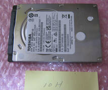 中古 TOSHIBA 2.5インチHDD 1TB 使用時間10H_画像1