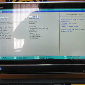 ジャンク NEC PC-VN770MSB Core i7 3630QMメモリ8GB 23.8インチモニター HDD無し BIOS確認 の画像1