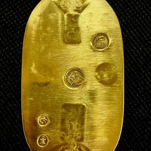 (鑑定書)天保五両判  重さ約25g  アンティーク 貨幣 古銭 コレクション 古金 大判 小判の画像3