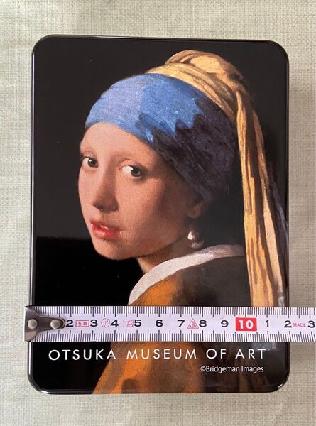 フェルメール 真珠の耳飾りの少女 缶 大塚国際美術館