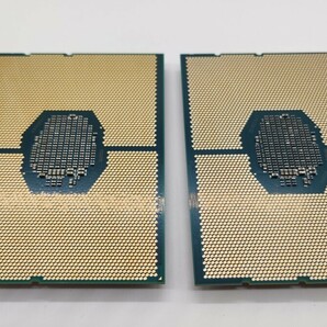 INTEL Xeon PLATINUM 8168 2個セット 中古 動作確認済 ②の画像2