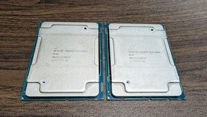 INTEL Xeon PLATINUM 8168 2個セット 中古 動作確認済