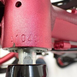 ORibike オリバイク M10 折り畳み自転車 SHIMANO 105 1x10s 16インチ バーガンディーレッド 配送/来店引取可 ∩ 6D9C5-1の画像5