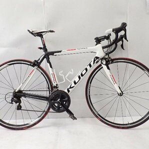 KUOTA クオータ KORSA ロードバイク 2014年モデル Mサイズ SHIMANO 105 2×11s ホワイト 配送/来店引取可 ∩ 6DD2F-1の画像1