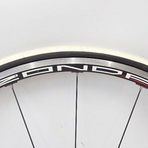 Campagnolo カンパニョーロ ZONDA ホイール前後 ペア SHIMANO ULTEGRA 11S スプロケット/ホイールバッグ×2付 ∩ 6E04A-2の画像4