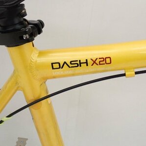 DAHON ダホン 折畳ロード/フォールディングバイク Dash X20 2015年頃モデル 20インチ Lサイズ 配送/来店引取可 ∽ 6DDE1-1の画像4