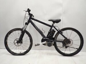 Panasonic Panasonic electric assist cross bike Hurryer is rear exterior 9 step battery / key attaching delivery / coming to a store pickup possible ∩ 6E0EA-2