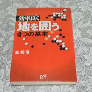 マイナビ囲碁ブックス　効率よく地を囲う　金秀俊　著