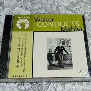 CD　輸入盤　ワルター　ウィーンフィル　マーラー　9番　1938年録音　英DUTTON