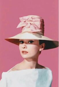 輸入　小型ポスター写真　オードリーヘップバーン　Audrey Hepburn　tempo-j0167.