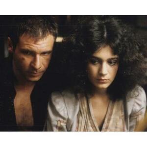 大型写真(約35.5x28cm)　ブレードランナー　ハリスンフォード　ショーンヤング　Blade Runner Harrison Ford　輸入　7228.