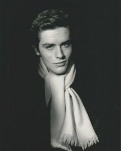 アランドロン　Alain Delon　輸入　写真　約20.3x25.4cm　11008