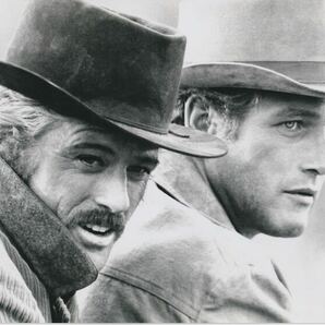 明日に向かって撃て ロバートレッドフォード ポールニューマン Butch Cassidy and the Sundance Kid 20.3x25.4cm 写真 11802の画像1