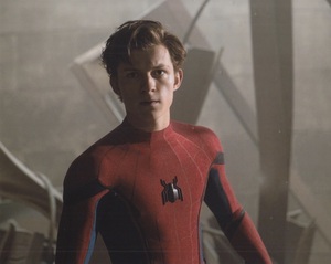 スパイダーマン:ホームカミング　Spider-Man Homecoming　トムホランド、輸入　写真　10862　約20.3x25.4cm