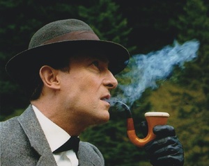 シャーロックホームズの冒険　ジェレミーブレット　Jeremy Brett 　約20.3x25.4cm　輸入　写真　40108