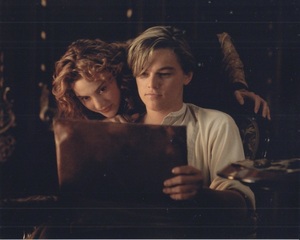 タイタニック　ディカプリオ　ウィンスレットTitanic　Kate Winslet　Leonardo Dicaprio　輸入　写真　11344