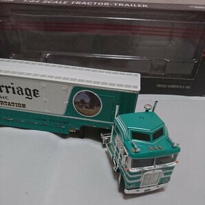 トラック 1/64 DCP-DIE-CAST PROMOTIONS KENWORTH K-100 AERODYNE ムービングトレーラー チームトランスポート トレーラートラックの画像8