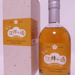 ★☆ 江井ヶ嶋 7年 シングル モルト バーボン バレル 500ml 50% ☆送料無料☆ EIGASHIMA Single Malt Bourbon Barrel aged 7 years ★の画像1