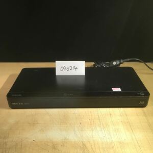 【送料無料】(040214F) 2013年製 TOSHIBA DBR-Z410 ブルーレイディスクレコーダー BD/DVD再生動作確認済み 中古品　