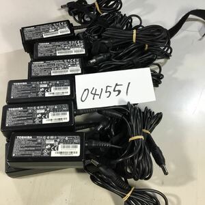 [ бесплатная доставка ](041551E) 12 шт. комплект TOSHIBA PA3822U-1ACA PA5044U PA5096U 19V2.37A оригинальный товар AC адаптор очки кабель есть б/у 