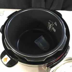 【送料無料】(041637F) D&S STL-EC50R 電気圧力鍋2020年製 調理鍋 炊飯器 中古品家庭用マイコン電気圧力鍋 キッチン家電 調理家電の画像4