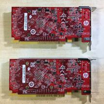 【送料無料】(041869C) HP AMD Radeon R7 430 2GB L11302-001 グラフィックボード 中古品 2台セット_画像4