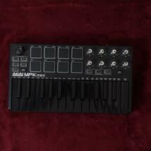 【7797】 AKAI MPK mini 黒鍵盤 MIDI キーボード アカイ_画像1