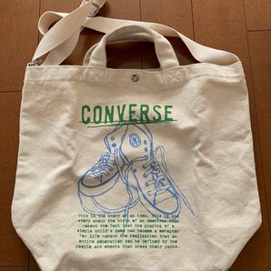 converse 2way トートショルダーバッグ　中古