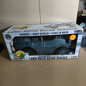 LAND WATER RECON VEHICLE AUTHENTIC-HIGHLY DETAILED-FLOATSINWATER MG-34MACHINE GUN の画像1