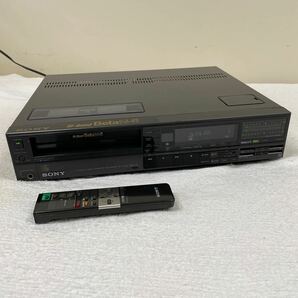 SONY ベーター用 ビデオデッキ Betamax βⅡ/Ⅲ SL-HF505 ジャンク 通電OK リモコン付きの画像1