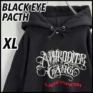 【超人気モデル】BLACK EYE PACTH　アフロディーテ刺ロゴパーカー☆