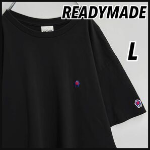 【完売モデル】レディーメイド ピオンチャム　両面刺繍ロゴ　Tシャツ　肉厚　人気L☆