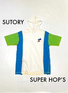 【当時物】サントリー/Suntory スーパーホップ Super Hop’s 半袖 パーカー Tシャツ フーディー 希少 ビンテージ