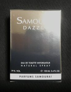 新品未開封 SAMOURAI DAZZLE EDT SP 100ml 香水 サムライ ダズル アランドロン オードトワレ