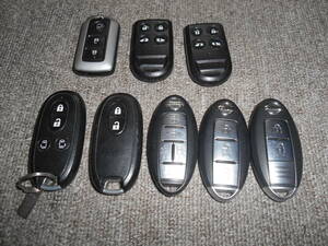  automobile smart key keyless together Nissan Mitsubishi Suzuki Honda Toyota sliding door car used junk 