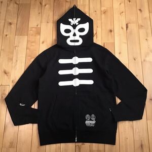  Kamen Rider shocker Parker L size MASKED RIDER full zip hoodie a bathing ape BAPE Ape Bape Mylo baby milo z028