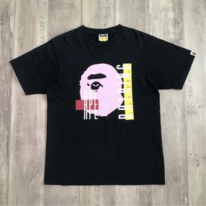 BAPE LOGO Tシャツ Mサイズ black a bathing ape エイプ ベイプ アベイシングエイプ w98