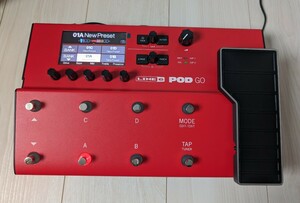 LINE6 POD Go Limited Edition Red