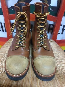 【美品】WAREHOUSE LUMBERMAN BOOTS　ウエアハウス ランバーマン 8size 26.0〜26.5cm 