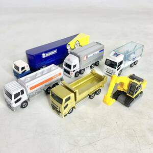 トミカ　トラック　ショベル　6点　まとめ　セット　トミー　tomica　ミニカー　作業車　ヴィンテージ　レトロ　日野　いすゞ