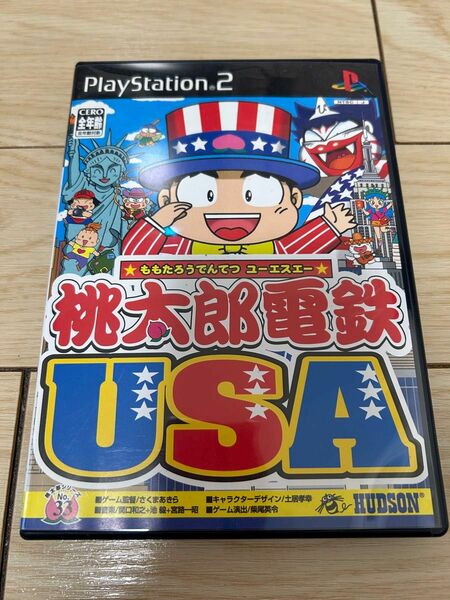 【PS2】 桃太郎電鉄 USA / SONY メモリーカード　8MB