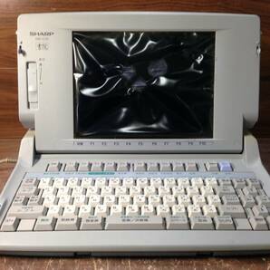 Jさ914 SHARP シャープ ワープロ 書院 WD-C10 ジャンク品の画像1