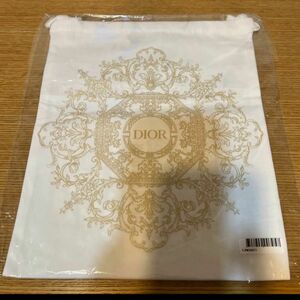 新品未使用　Dior ディオール 巾着 ノベルティ　ポーチ